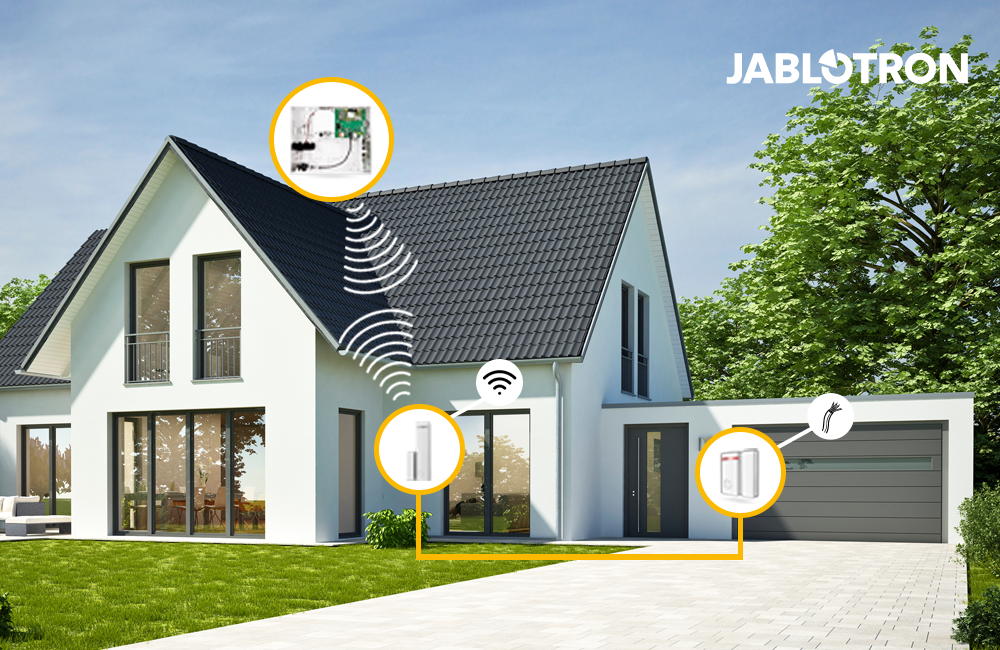 Jablotron JA-152SHM: Cảm biến từ cửa tích hợp sốc/nghiêng không dây 4 Jablotron JA-152SHM: Cảm biến từ cửa tích hợp sốc/nghiêng không dây - Ảnh 2