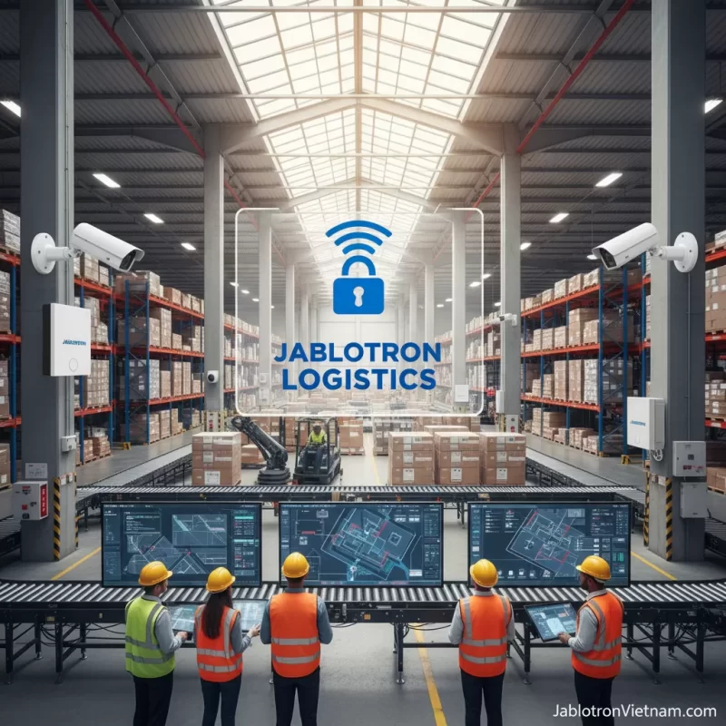 An ninh Jablotron cho ngành logistics và kho vận lớn 2 ninh Jablotron ngành - Jablotron logistics