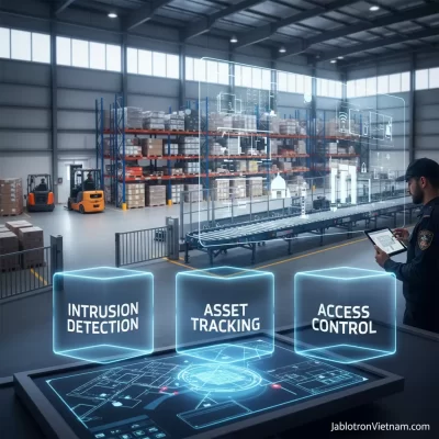 An ninh Jablotron cho ngành logistics và kho vận lớn - ninh Jablotron ngành