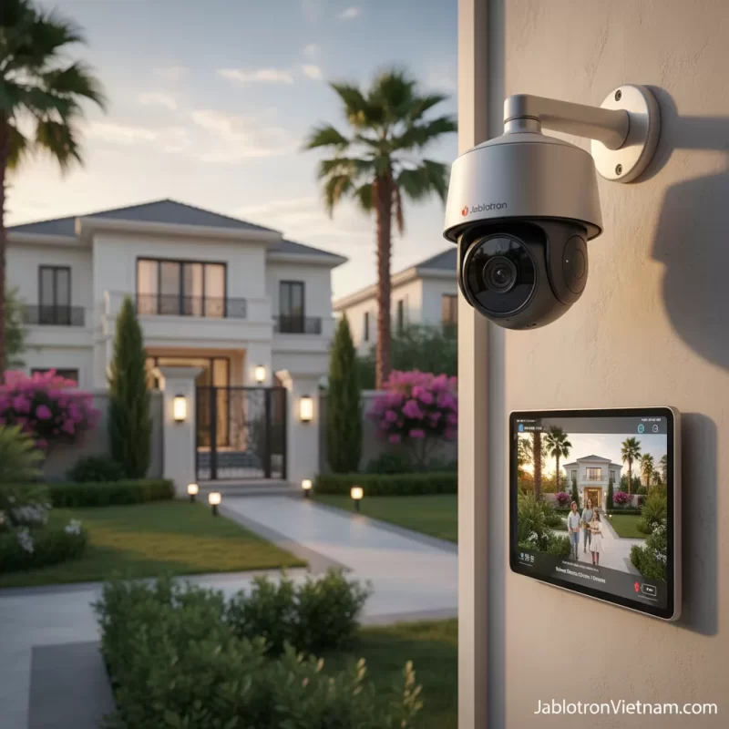 Giải pháp ninh Jablotron cho cụm biệt thự
