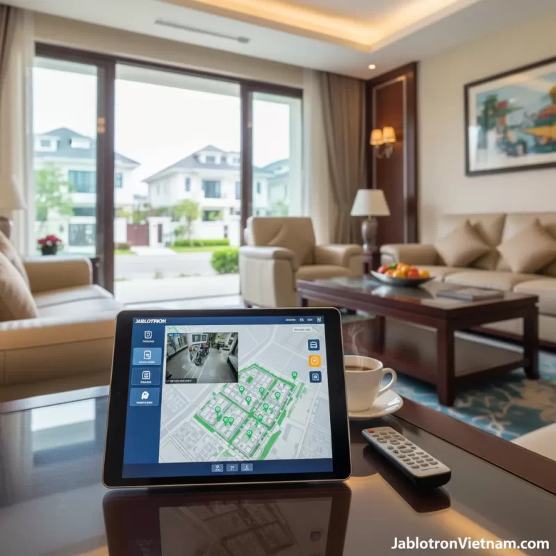 Giải pháp ninh Jablotron cho cụm biệt thự