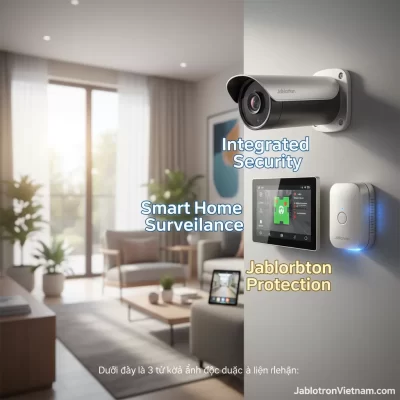 Giải pháp camera IP tích hợp hệ thống báo động Jablotron cho nhà thông minh - Giải pháp camera
