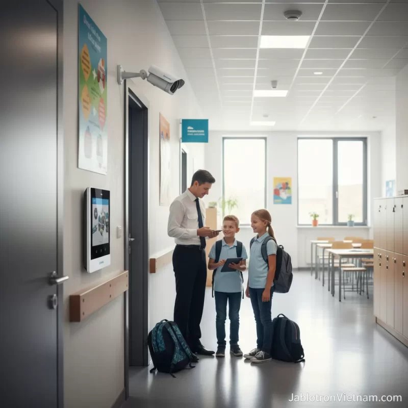 Giải pháp Jablotron cho trường học và khu giáo dục 1 Giải pháp Jablotron - Jablotron an ninh