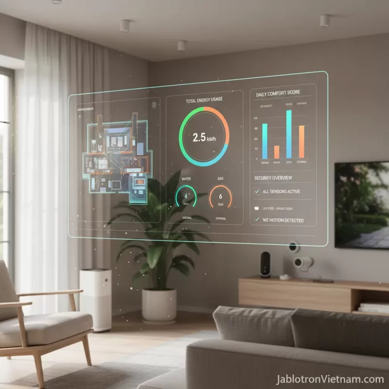 3. Smart Home Analytics Display