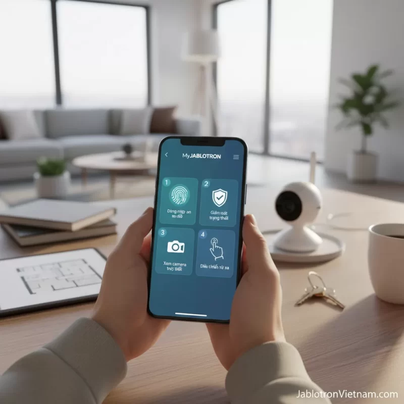 Hướng dẫn sử dụng ứng dụng MyJABLOTRON quản lý an ninh mọi lúc mọi nơi 1 Hướng dẫn sử - 1. Hướng dẫn từng bước