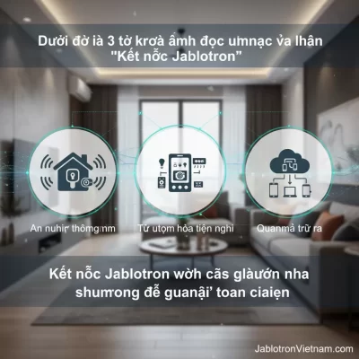 Kết nối Jablotron với các giải pháp nhà thông minh để quản lý toàn diện - Kết nối Jablotron