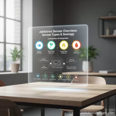 Tổng quan các loại cảm biến trong hệ thống Jablotron và cách phối hợp hoạt động - Tổng quan loại